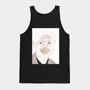 Morgan Freeman Art Tank Top